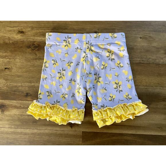 Matilda Jane The Adventure Begins Tart And Sweet Knit Purple Lemon Shorties 4 - Picture 4 of 6